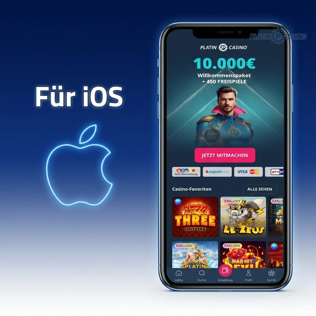 Platin Casino für iOS