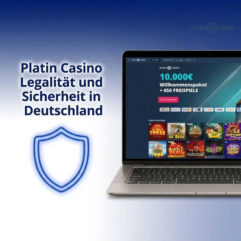 Platin Casino Legalität und Sicherheit